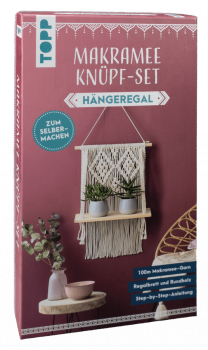 Makramee Knüpf-Set "Hängeregal"